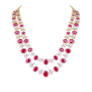 Luminous Women Diamond  Short Necklace