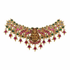 Lakshmi Kundan Polki choker