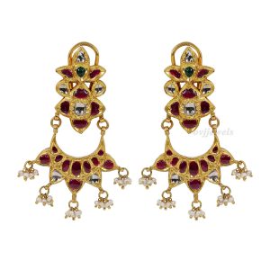 Kundan Polki earrings