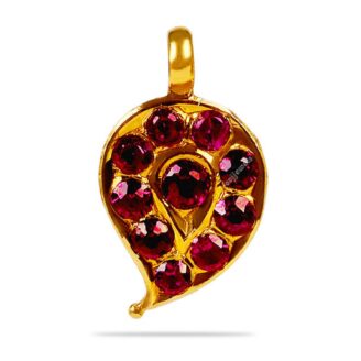 Stone Mango Pendant