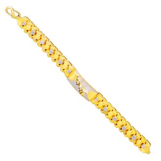 Rhodium Touch Bracelet