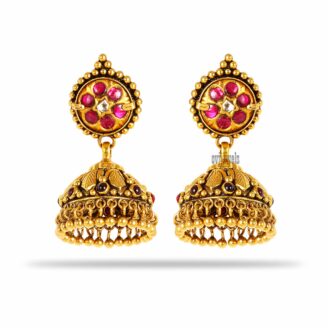 Imiaginative Women Gold Jhumkka