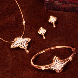 Floral necklace Set