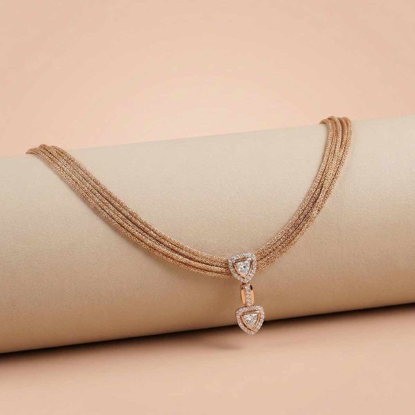 16-inch-gold-choker-necklace-length-guide 18k Gold Necklace, Rose Gold Choker, Diamond Heart Pendant, Multi-strand Gold Chain, Fine Jewelry for Women, ovjjewels luxury, Layered Mesh Necklace, 16 Inch Gold Chain, Real Gold Diamond Jewelry, Handcrafted Gold Necklace
