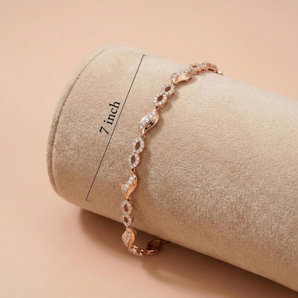 18k gold bracelet Minimalist gold bracelet Women's gold bracelet OVJ jewels bracelet