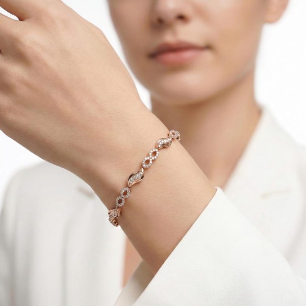 18k gold bracelet Minimalist gold bracelet Women's gold bracelet OVJ jewels bracelet