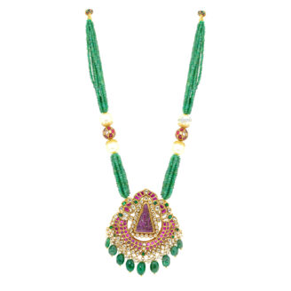 Antique Kundan Ganesha Long Necklace