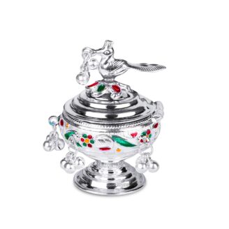 Silver Designer Kum Kum Chimil