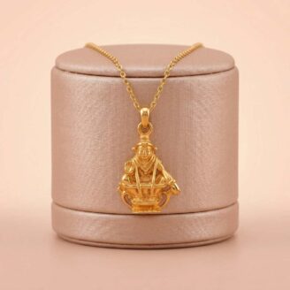 22k gold ayyappan pendant, lord ayyappa pendant gold, ayyappan swamy pendant, gold god pendant, sabarimala ayyappa pendant, traditional gold pendant, temple jewelry pendant, devotional gold jewelry, mens gold pendant, womens gold pendant, pure gold ayyappa pendant, 2