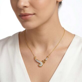 101-101711-b 22k gold pendant, gold pendant design, ladies gold pendant, cz gold pendant, floral gold pendant, stone pendant design, trendy gold pendant, lightweight gold pendant, designer gold pendant, modern gold jewelry, womens gold pendant, daily wear pendant, fancy gold pendant, ovjjewels pendant