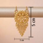 22k gold pendant, gold floral pendant, flower gold pendant, tassel gold pendant, ladies gold pendant design, traditional gold pendant, designer gold pendant, lightweight gold pendant, south indian gold jewellery, floral charm pendant, gold pendant for women, handmade gold pendant, fancy gold pendant, wedding jewellery pendant, hallmarked gold pendant, elegant gold pendant,