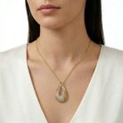 22k gold pendant, gold pendant for women, designer gold pendant, cz gold pendant, trendy gold pendant, ladies gold pendant, modern gold pendant design, lightweight gold pendant, stone pendant gold, fancy gold pendant, luxury gold pendant, daily wear pendant, party wear gold pendant, teardrop gold pendant, diamond look gold pendant, ovjjewels,
