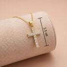 22k gold cross pendant, gold christian pendant, cross pendant gold design, stone cross pendant, religious gold pendant, jesus cross pendant, gold pendant for men, gold pendant for women, christian jewelry india, 22k gold jewelry online,
