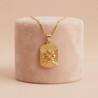 2k gold pendant, floral gold pendant, ladies gold pendant design, trendy gold pendant, lightweight gold pendant, rectangle pendant design, flower pendant gold, daily wear gold jewellery, stylish gold pendant for women, hallmark gold pendant, indian gold pendant design, modern gold pendant, traditional pendant design, elegant gold jewellery, ovjjewels, gold pendant online, women pendant collectio