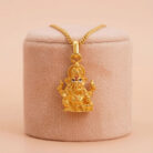 22k gold pendant, 916 gold ganesha pendant, lord ganesha gold pendant, vinayagar pendant gold, gold god pendant, ganpati pendant design, traditional gold pendant, spiritual gold jewellery, pure gold pendant online, ovjjewels, tamil nadu gold pendant,