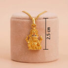 22k gold pendant, 916 gold ganesha pendant, lord ganesha gold pendant, vinayagar pendant gold, gold god pendant, ganpati pendant design, traditional gold pendant, spiritual gold jewellery, pure gold pendant online, ovjjewels, tamil nadu gold pendant,