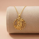22k gold pendant, 916 gold pendant, leaf gold pendant, nature inspired gold pendant, floral gold pendant, round gold pendant, ladies gold pendant, lightweight gold pendant, designer gold pendant, gold pendant for women, elegant gold jewelry, handmade gold pendant, modern gold pendant, gold necklace pendant, premium gold pendant, daily wear gold pendant