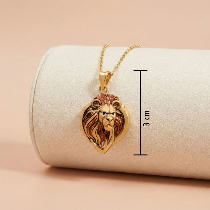 101-25B4871-C 22k gold lion pendant, lion face gold pendant, lion head pendant, mens gold pendant, stylish gold pendant for men, royal lion pendant, luxury gold jewelry, lion design pendant, gold lion necklace, king lion pendant, designer gold pendant, premium gold pendant, handcrafted lion pendant, bold gold jewelry, statement pendant, mens fashion jewelry, 22k pendant, yellow gold pendant, lion jewelry, ovjjewels