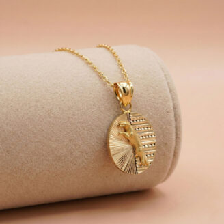 22k gold pendant, 916 gold pendant, leopard gold pendant, animal design pendant, ladies gold pendant, trendy gold pendant, stylish gold pendant, designer gold pendant, lightweight gold pendant, oval gold pendant, women pendant collection, unique gold jewelry, fashion gold pendant, gold necklace pendant, premium gold pendant, hallmark gol