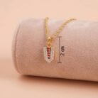 22k gold pendant, 916 gold pendant, ruby stone pendant, cz stone pendant, ladies gold pendant, trendy gold pendant, lightweight pendant, daily wear gold pendant, women pendant design, modern gold pendant, stylish gold pendant, fancy gold pendant, gold jewellery online, ovjjewels