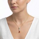 22k gold pendant, gold pendant design, ladies gold pendant, ruby stone pendant, red stone gold pendant, trendy gold pendant, stylish pendant for women, modern gold jewelry, daily wear gold pendant, bridal pendant design, lightweight gold pendant, luxury gold pendant, diamond finish pendant, t