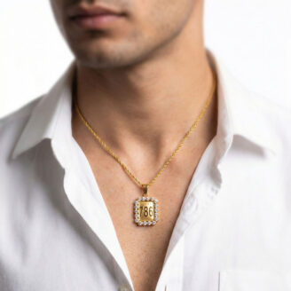101-25G4896-B 22k gold 786 pendant, gold 786 pendant, islamic gold pendant, muslim pendant gold, 786 pendant design, gold religious pendant, stone studded gold pendant, square gold pendant, hallmarked gold pendant, lucky number 786 pendant, gold pendant for men, gold pendant for women, premium gold jewelry, islamic jewelry