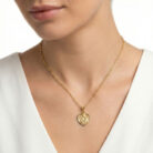 22k gold madha pendant, lord madha pendant, mother mary gold pendant, virgin mary pendant gold, christian gold pendant, religious gold pendant, heart shape gold pendant, 22k gold pendant design, ladies gold pendant, devotional gold pendant