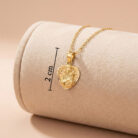 22k gold madha pendant, lord madha pendant, mother mary gold pendant, virgin mary pendant gold, christian gold pendant, religious gold pendant, heart shape gold pendant, 22k gold pendant design, ladies gold pendant, devotional gold pendant