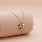 22k gold pendant, gold bead pendant, ladies gold pendant, gold drop pendant, lightweight gold pendant, fancy gold pendant design, daily wear gold pendant, gold necklace pendant, yellow gold pendant, modern gold pendant, gold jewelry online,