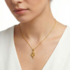 22k gold pendant, floral gold pendant, flower pendant gold, heart shape gold pendant, ladies gold pendant, designer gold pendant, lightweight gold pendant, women gold jewellery, elegant gold pendant, gold flower pendant design,